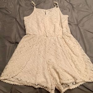 White Romper